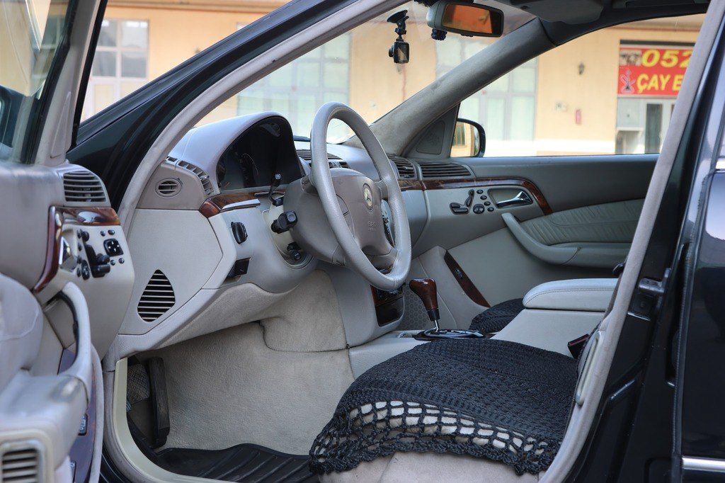 Mercedes S 320, 3.2 L, 2000 il, 326 236 km — Avtomobillər, İmişli (12)