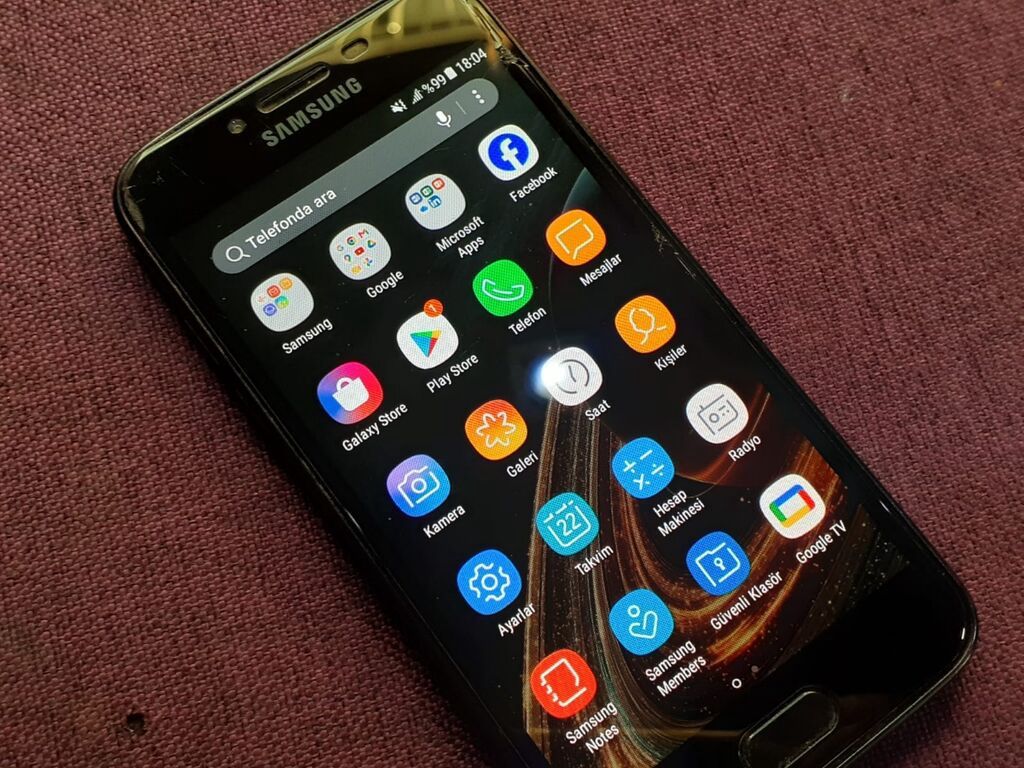 Samsung Galaxy J2 Pro 2018, 16 GB, rəng - Qara, Zəmanət, Düyməli, Sensor — Samsung, Gəncə (2)