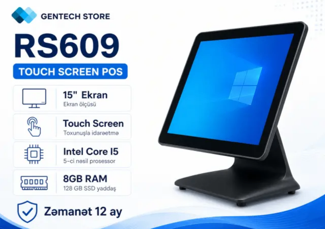 Touch Screen POS Monitor RS609 — GenTech Store