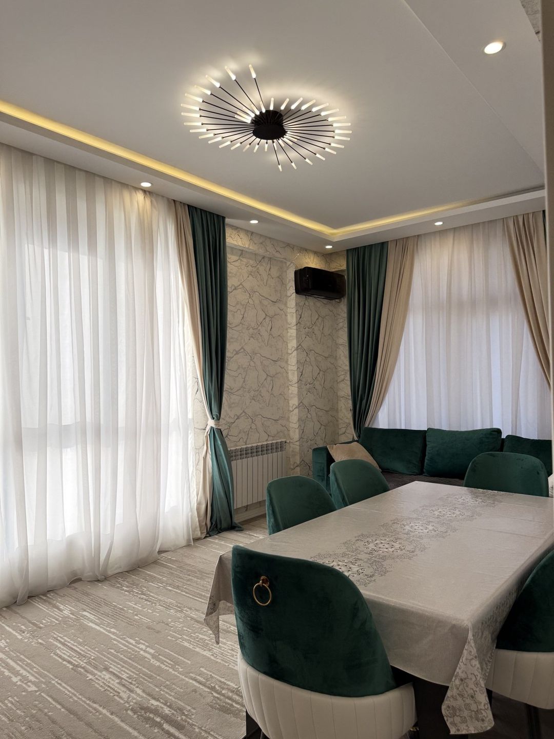 İcarəyə verilir 2 otaqlı yeni tikili 85 m² — Mənzil, Bakı (7)