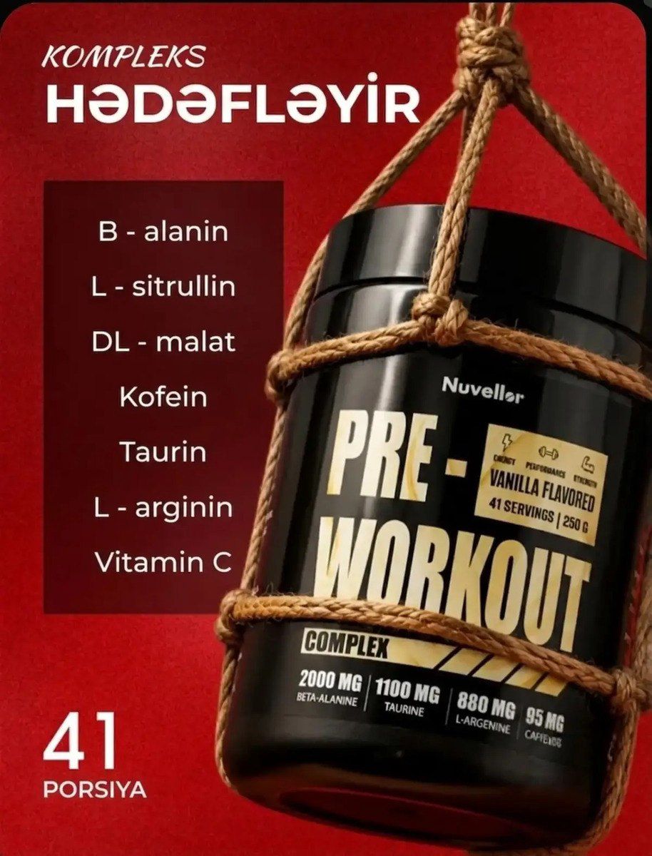 Pre-Workout — Mallar, Bakı (3)
