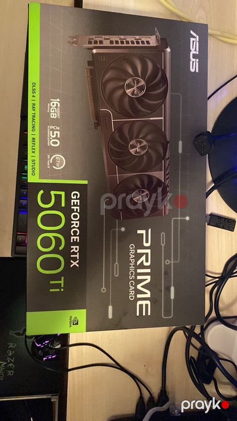 Asus GeForce RTX 5060 Ti PRIME qrafik kartı — Bakı