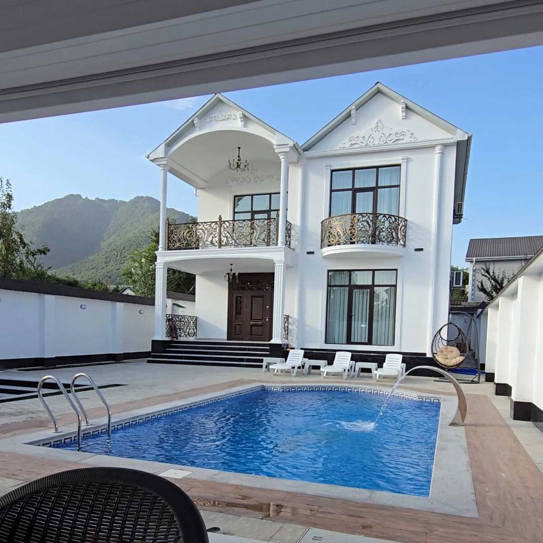 Villa kirayə verilir, Seyid Əzim Şirvani küç. — Ev, villa, Qəbələ (11)