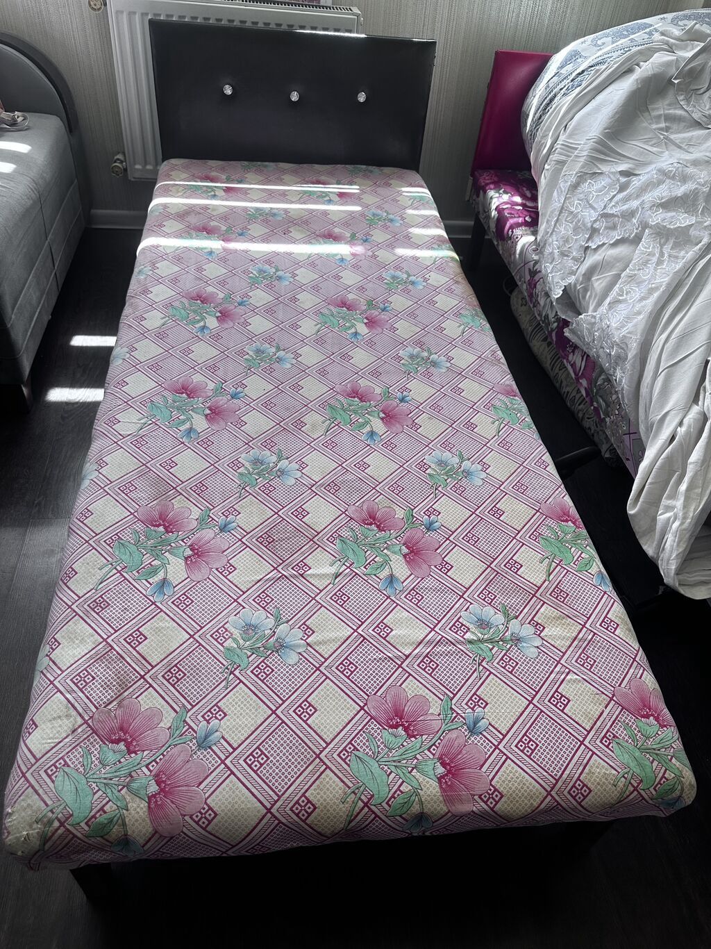 Yeni, Təknəfərlik çarpayı, Bazasız, Matras ilə, Siyirməsiz, Azərbaycan — Mebel, Masazır (2)