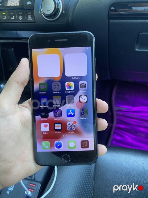 IPhone 7 Plus, 32 GB, Jet Black, Barmaq izi — Sumqayıt