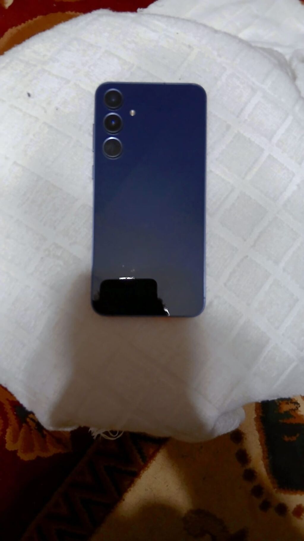 Samsung Galaxy A55 5G, 256 GB, rəng - Mavi, Barmaq izi — Samsung, Bakı (5)