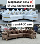 Künc divan dəsti – birbaşa istehsaldan • Modellər: L‑şəkilli künc — Jale_Mebel — Мебель