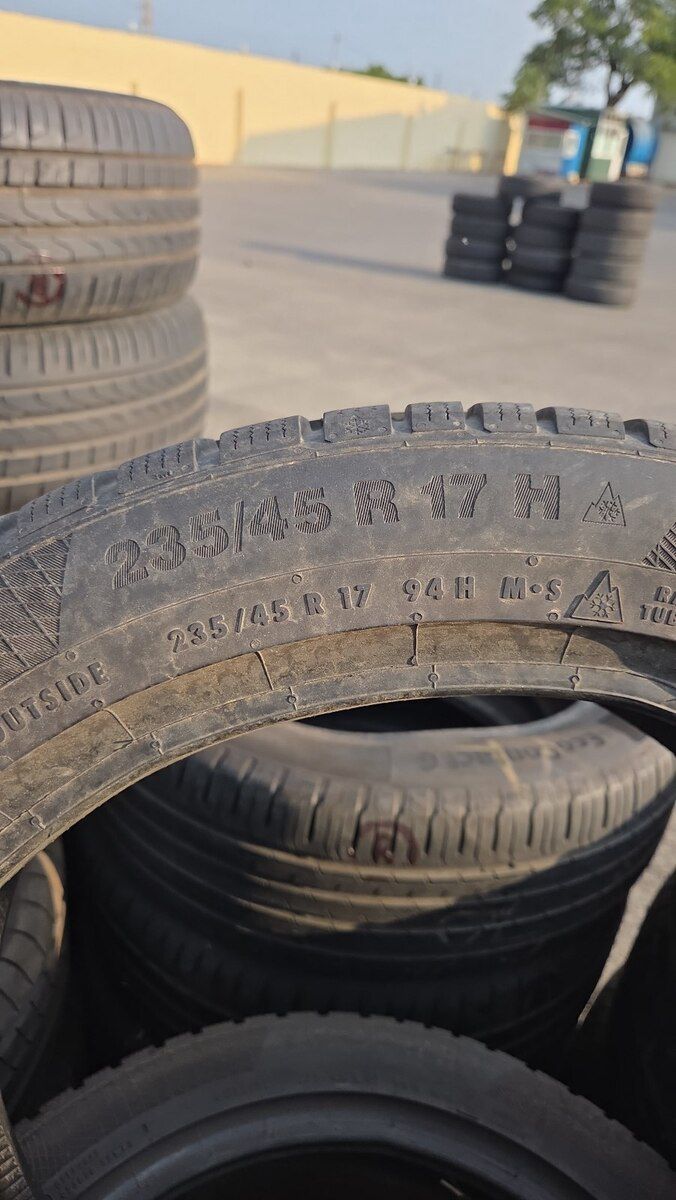 235 45 17 Continental M+S — Ehtiyat hissələri və aksesuarlar, Bakı (3)