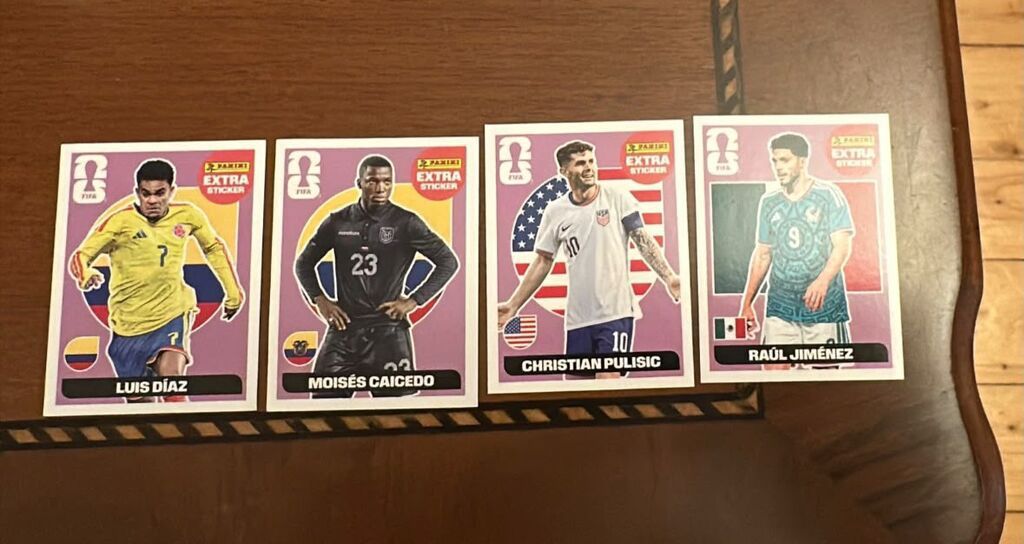 Panini FIFA Extra Sticker 4 ədəd Panini “EXTRA STICKER” - Luis
