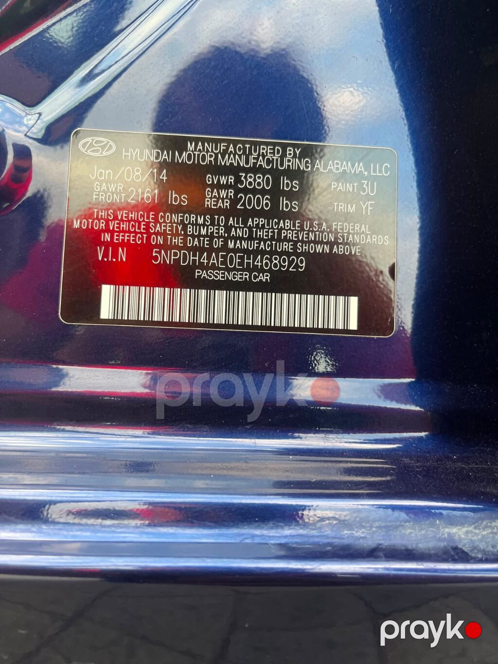 Hyundai Elantra: 1.8 l | 2014 il Sedan — Avtomobillər, Bakı (3)