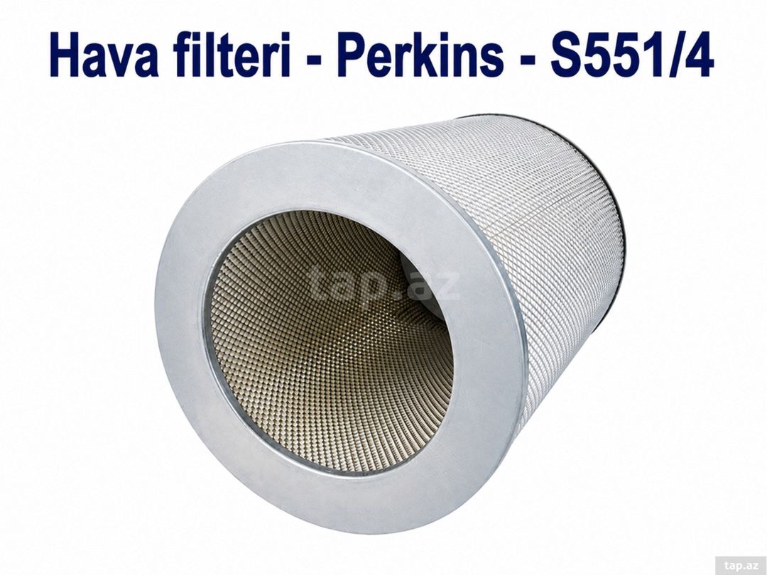 Perkins S551/4 Hava Filteri — Mallar, Bakı