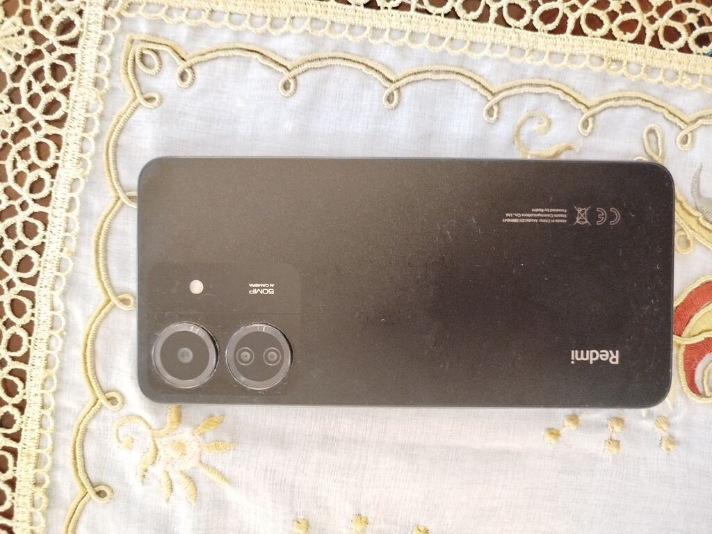 Redmi 128 GB, rəng - Qara, Sensor