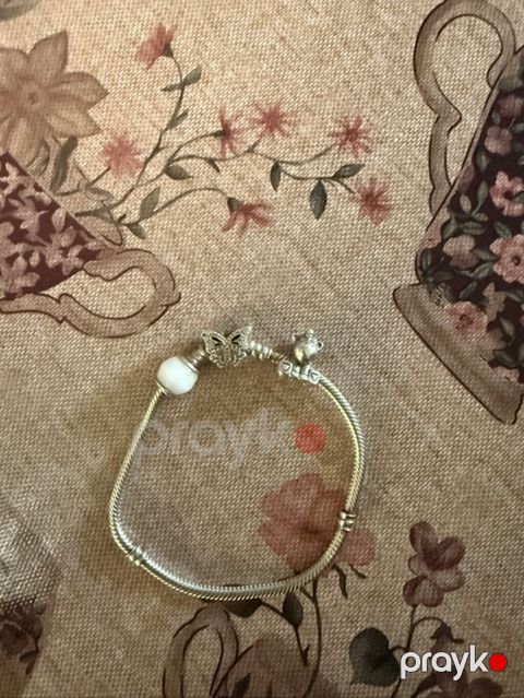 Gümüş tonlu charm bilərzik — Bakı