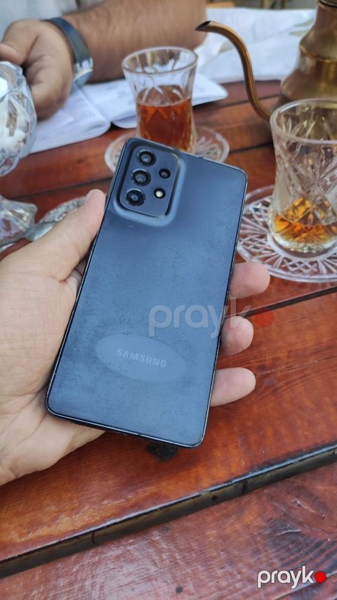 Samsung Galaxy A52, rəng - Mavi, Barmaq izi