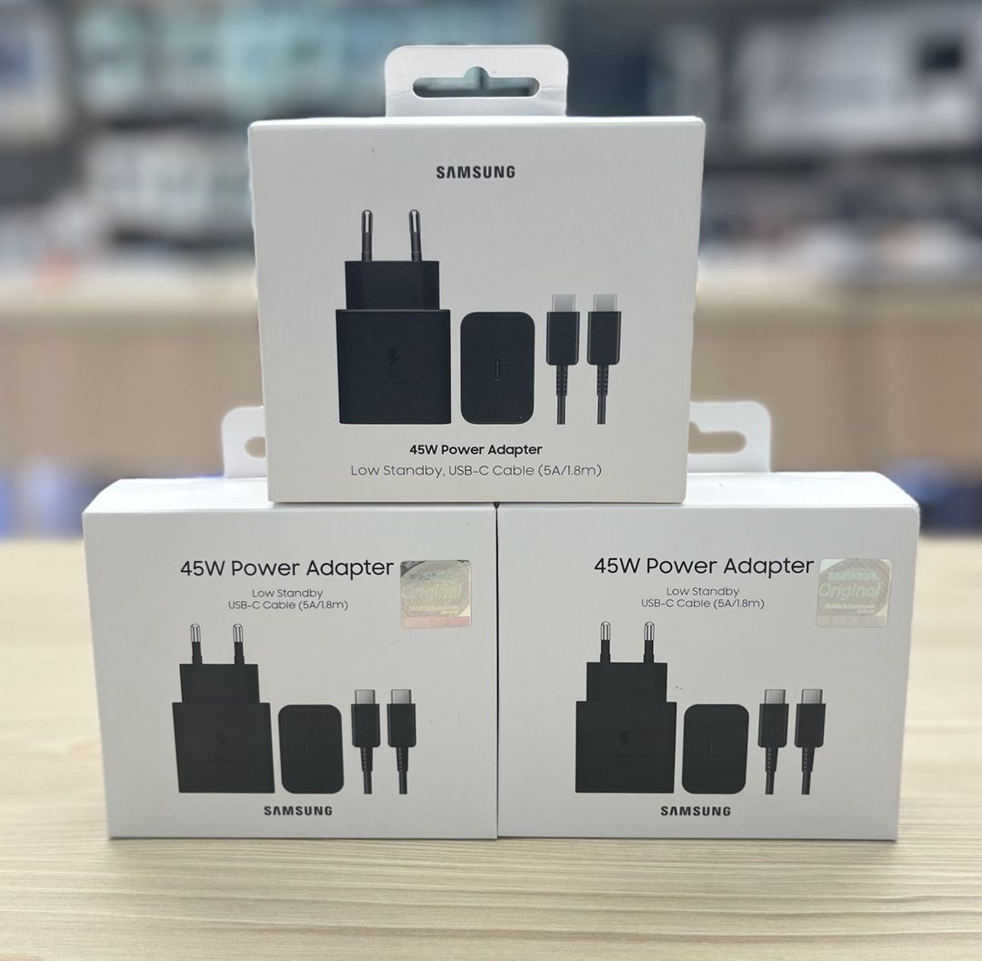 Samsung 45W Power Adapter + Сable 1.8m — Mallar, Bakı