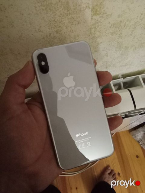 IPhone X, 64 GB, Gümüşü