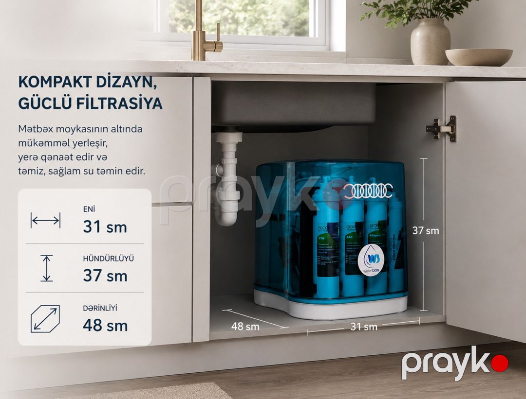 Su filteri "Waterboss" — Ev texnikası, Bakı (2)