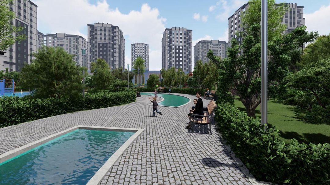 Satılır 3 otaqlı yeni tikili 90 m² — Mənzil, Xırdalan (2)