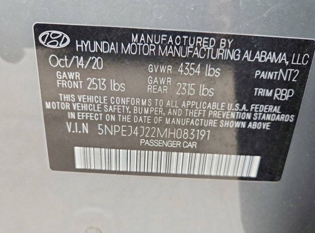 Hyundai Sonata, 2020 il — Avtomobillər, Bakı (10)