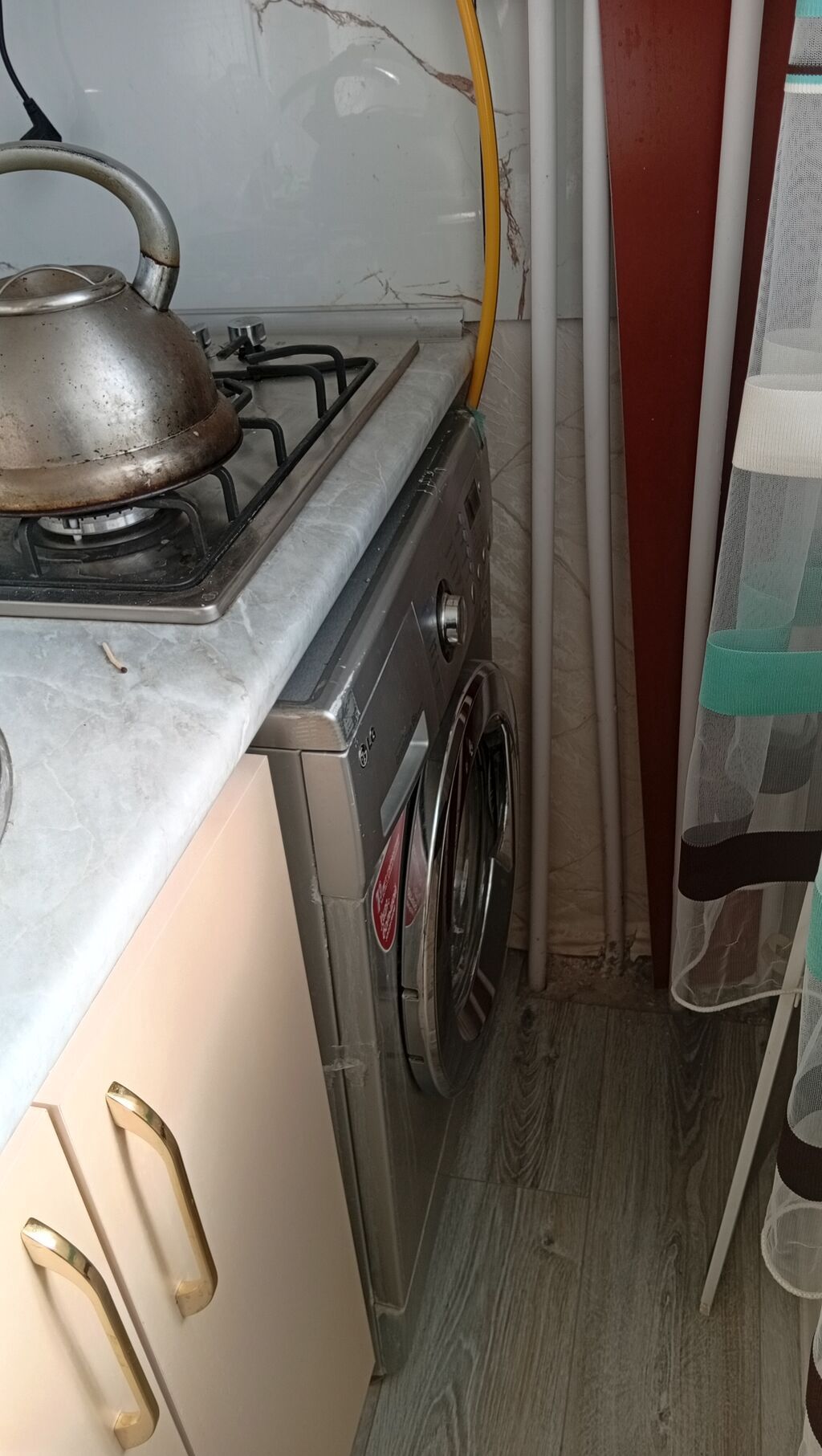 Lelingrad layihesi. 5/4 mertebe 1 otaq 2 otağa duzelme. əşyalar qalir — Daşınmaz əmlak, Gəncə (5)