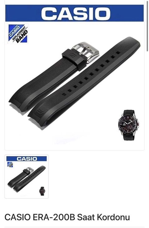 CASIO ERA-200B Saat Kordonu cox modele uygundur ERA-200B * ERA-300B *