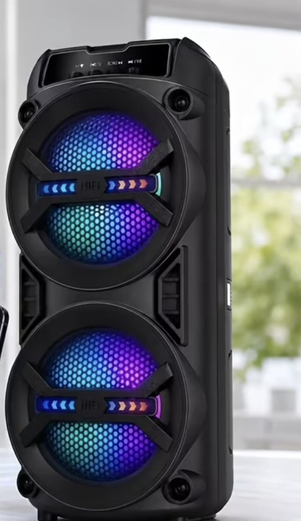 Portativ Bluetooth Partnyor Akustik Sistem - İki ədəd iri dinamikli — Bakı