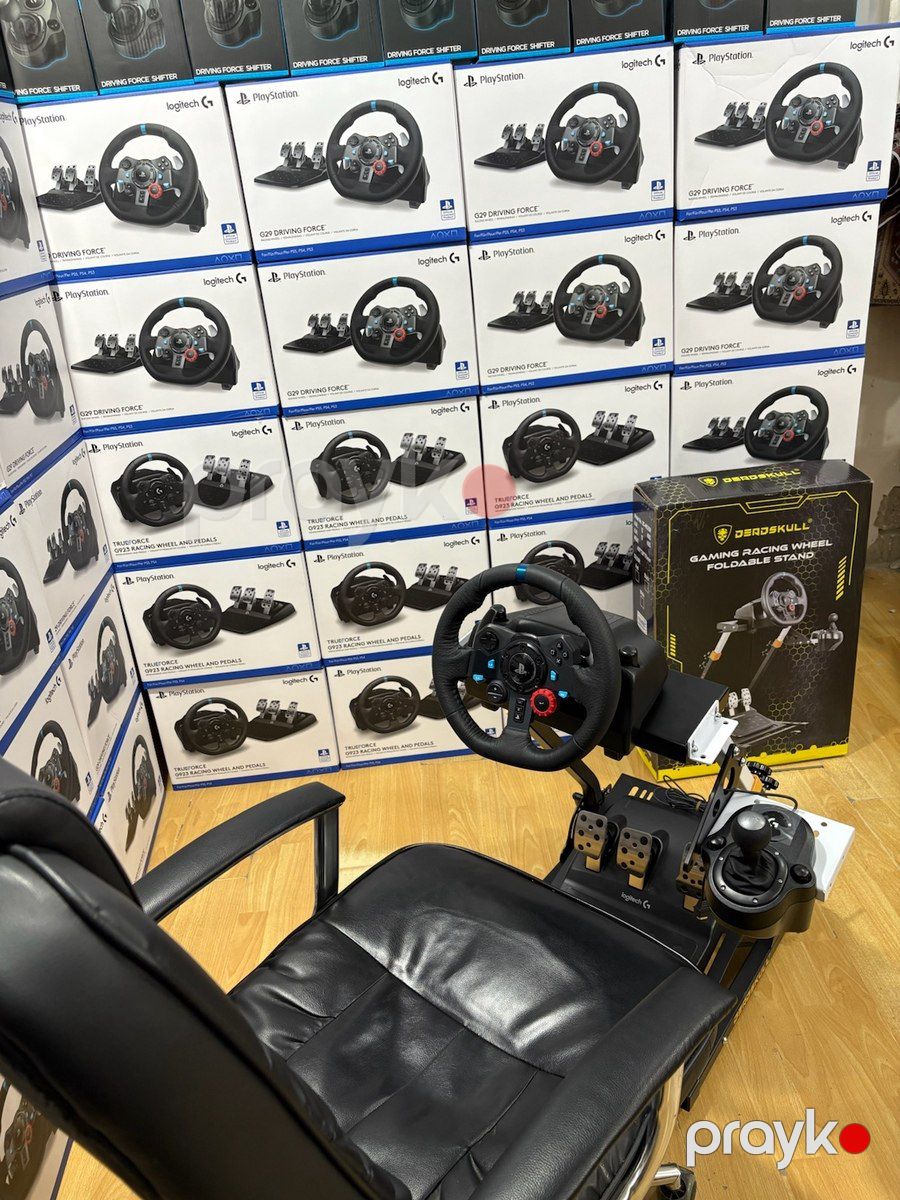 Deadskull Wheel Racing Seat Kreslo Logitech — Elektronika, Bakı (4)