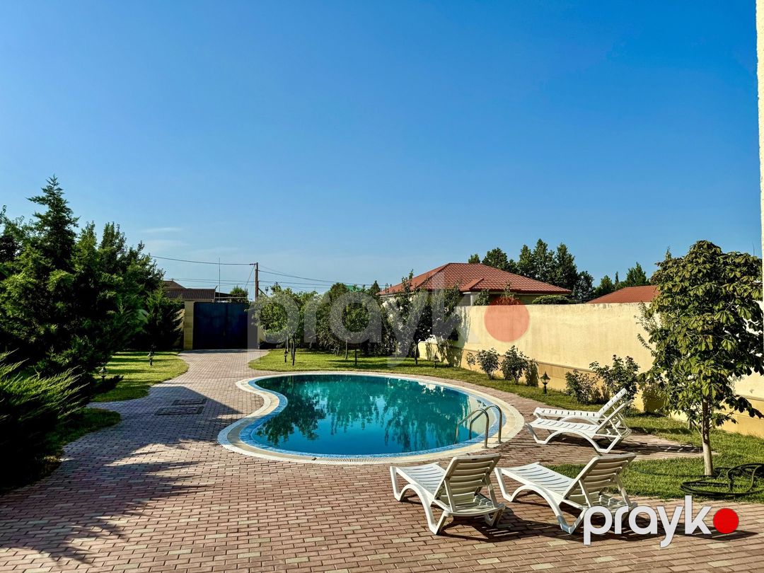 İcarəyə verilir 5 otaqlı həyət evi/bağ evi 450 m² — Ev, villa, Bakı (8)