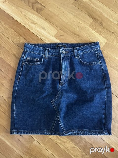 Brend: Trendyol Model: Cins ətək - Material: 100% denim (cins parça) — Bakı