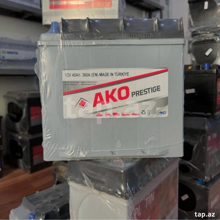 Ako Akkumulyator-45Ah — Ehtiyat hissələri və aksesuarlar, Bakı