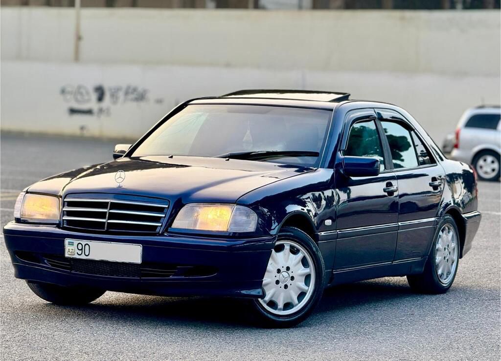 Mercedes C 180, 1.8 L, 1996 il, 598 000 km — Avtomobillər, Bakı (2)