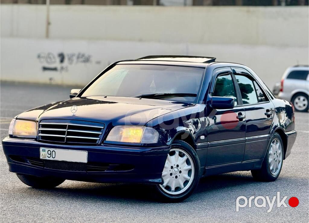 Mercedes C 180, 1.8 L, 1996 il, 598 000 km — Avtomobillər, Bakı (2)