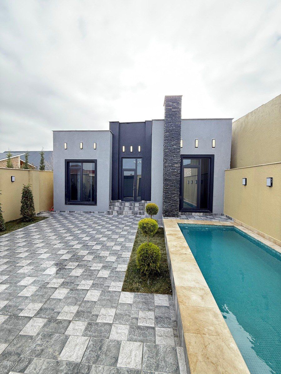 Satılır 3 otaqlı həyət evi/bağ evi 100 m² — Ev, villa, Bakı (2)