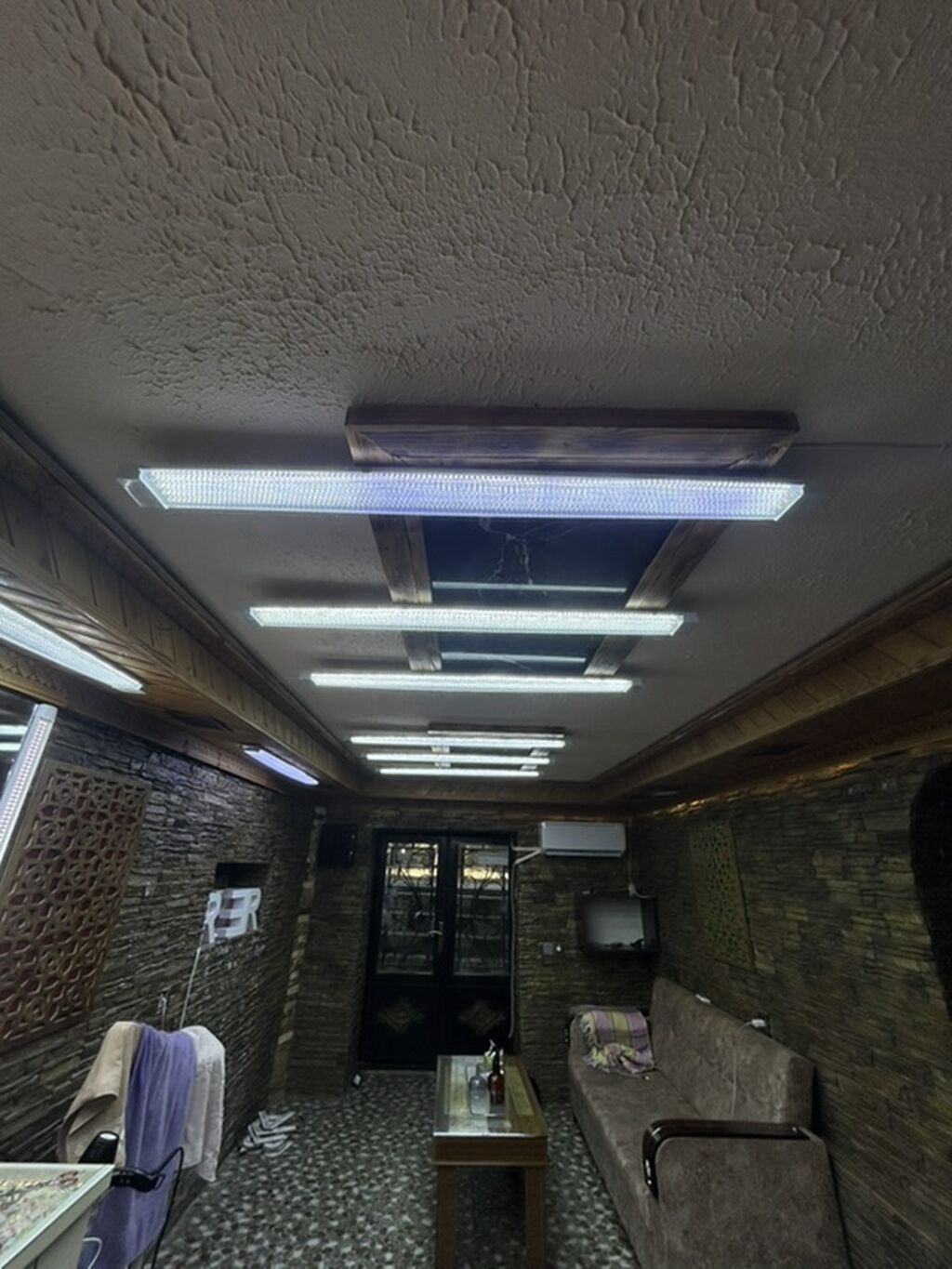 Led Çılçıraq, 4 və daha çox lampa, Metal — İşıqlandırma, Bakı