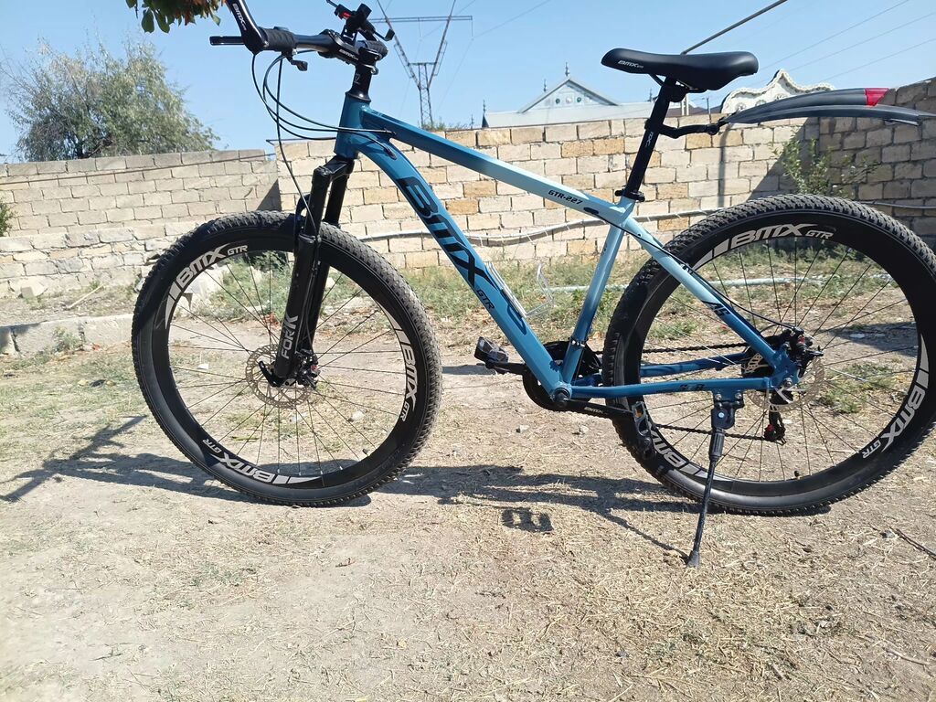 Salam BMX MTB GTR alüminum 29 luq skorsnoy velosiped satıram.Üstündə — Velosipedlər, Mingəçevir (6)