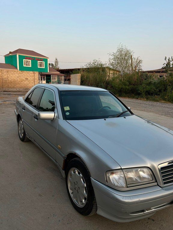 Mercedes C 200, 2.0 L, 1998 il, 240 000 km — Avtomobillər, Saatlı (9)