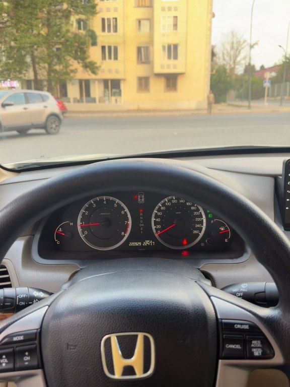 Honda Accord, 2.4 L, 2008 il, 220 000 km — Avtomobillər, Gəncə (6)