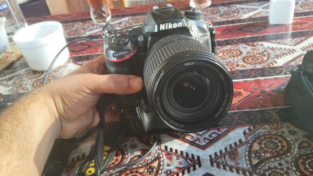 Nikon d 7200 tam iwlek veziyetdedir abyektivin blendiride var flaş — Elektronika, Bakı (2)