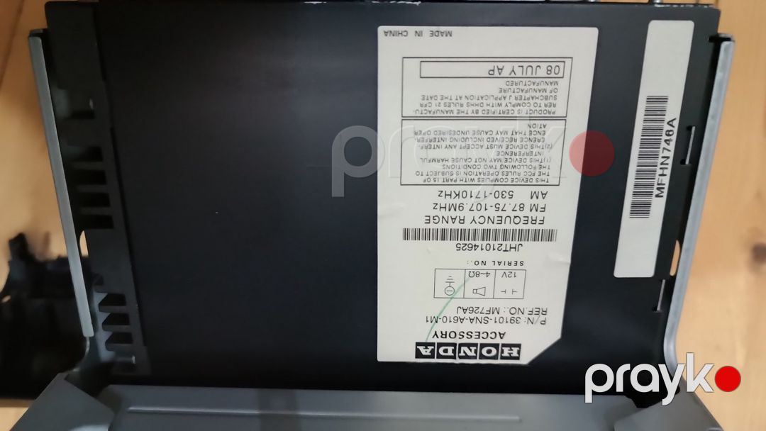 Honda Civic 2008 maqnitolası — Ehtiyat hissələri və aksesuarlar, Bakı (5)