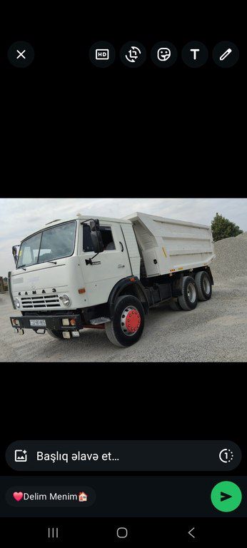 KamAz 55111, 16 L, 1991 il, 654 000 km — Yük maşınları, Goranboy (8)