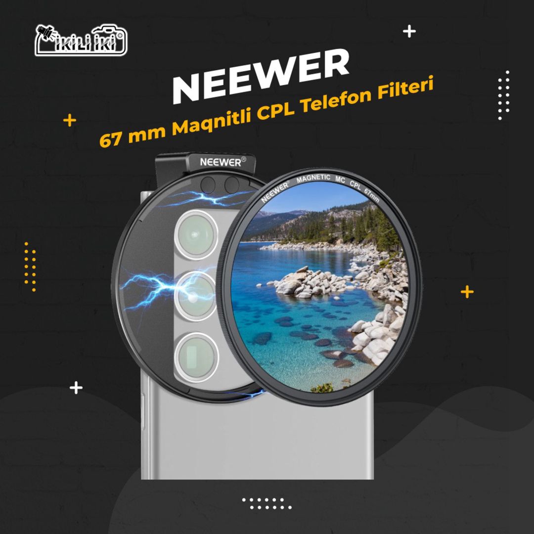 Neewer 67 mm CPL telefon filteri — Elektronika, Bakı