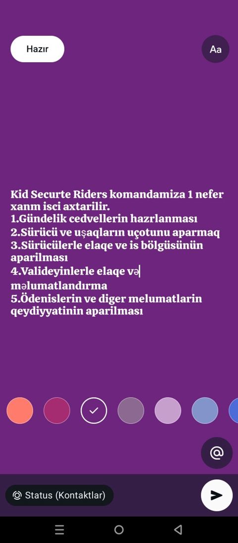 Ofis menecer, katib tələb olunur — Bakı