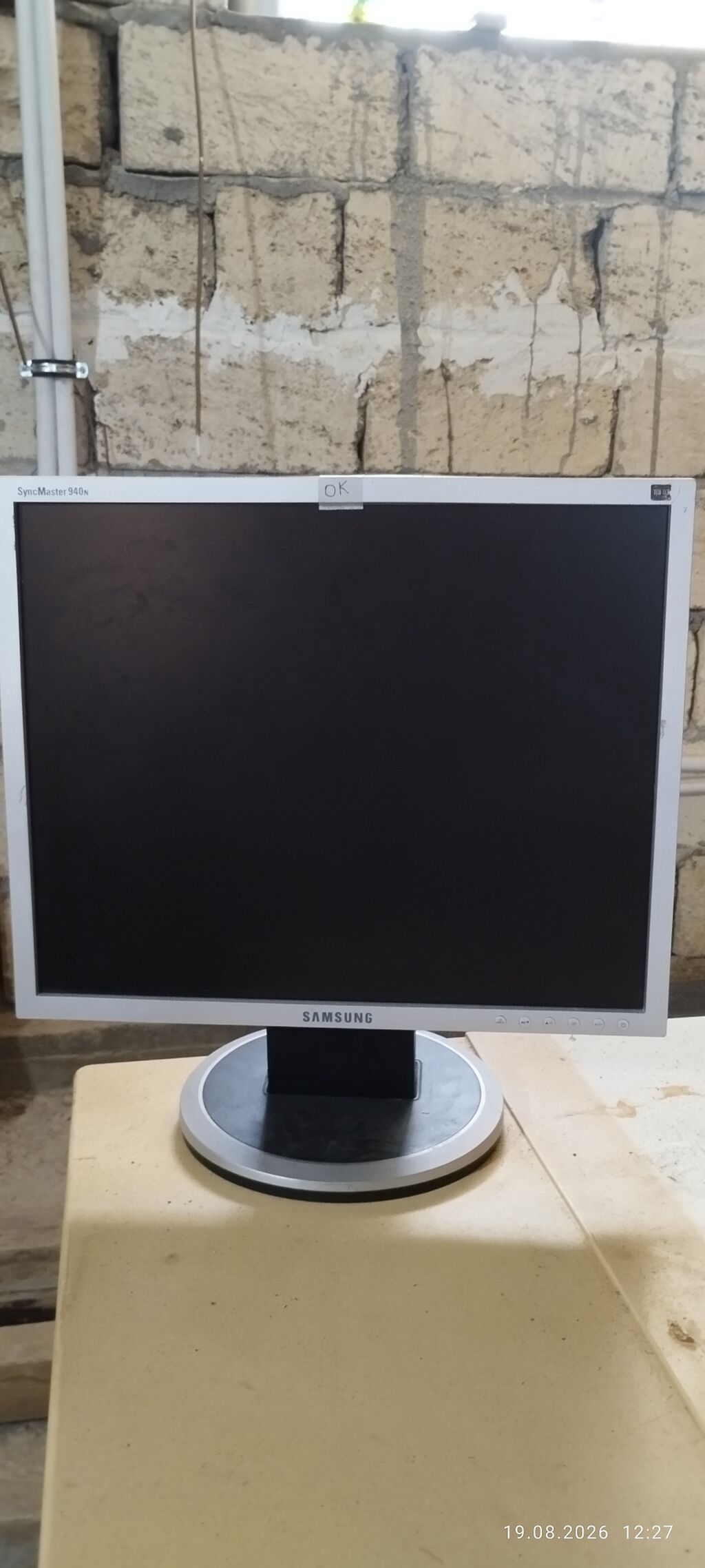 Monitorlar ölçüləri 15, 17, 19, 20, 22 inc say var əgər power və vga — Elektronika, Sumqayıt (6)