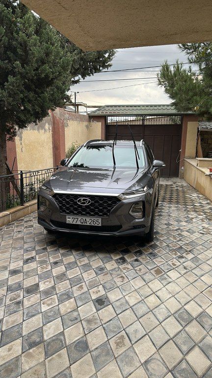 Hyundai Santa Fe, 2.0 L, 2018 il, 110 300 km — Avtomobillər, Bakı (10)