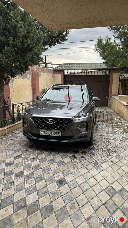 Hyundai Santa Fe, 2.0 L, 2018 il, 110 300 km — Avtomobillər, Bakı (10)