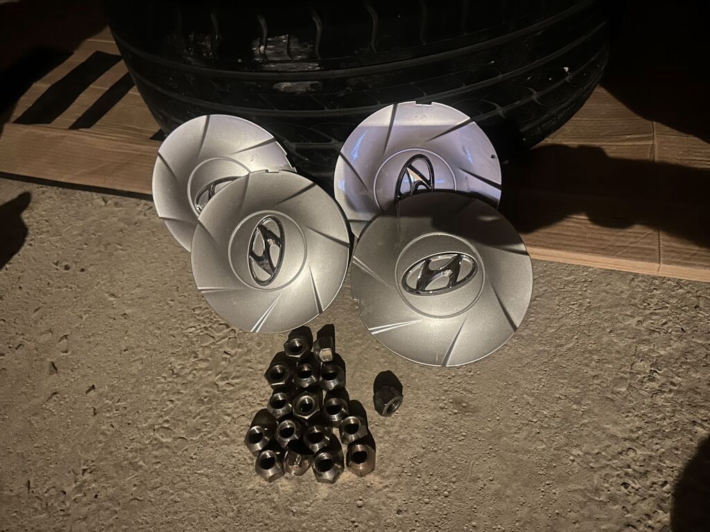 İşlənmiş Disk təkər Hyundai 215 / 45 / R 17, 5 Boltlu — Avto, Pirəkəşkül (7)