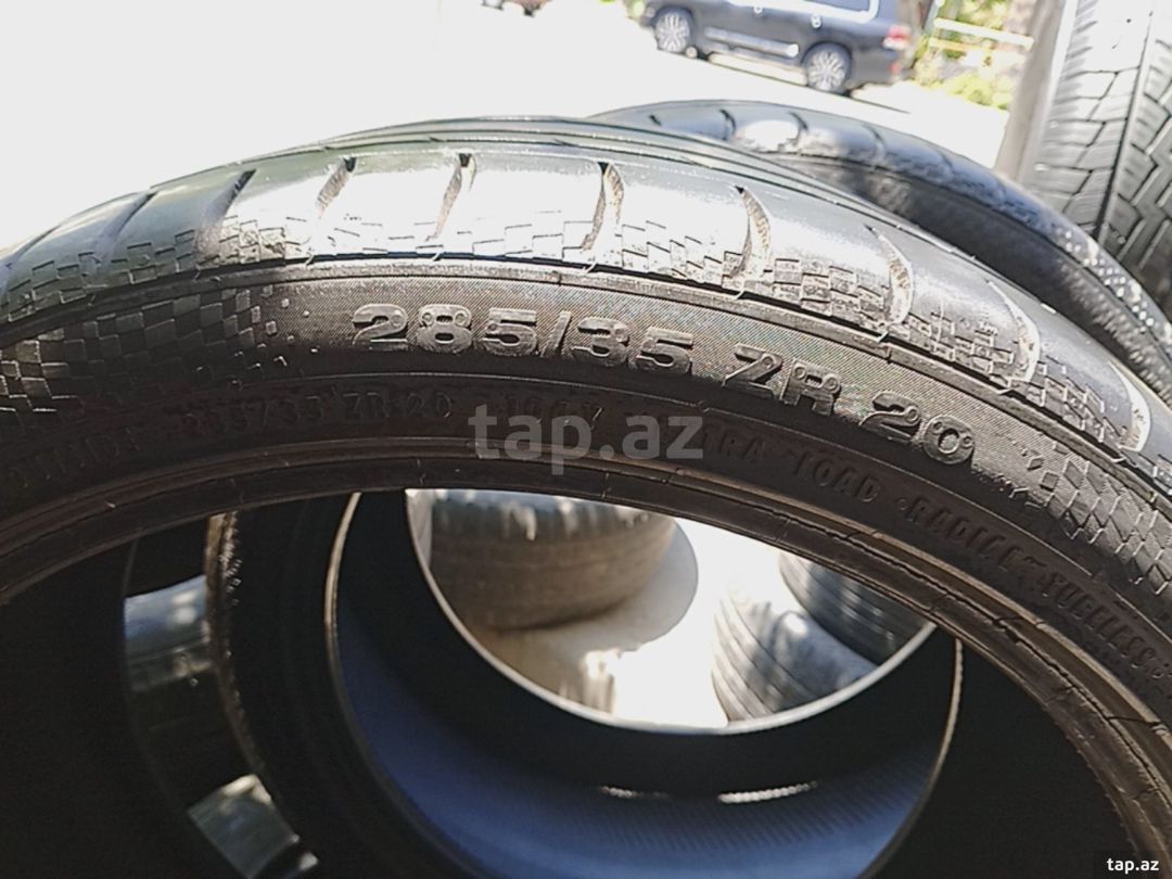 Continental şinləri 285/35 R20 — Ehtiyat hissələri və aksesuarlar, Bakı (5)