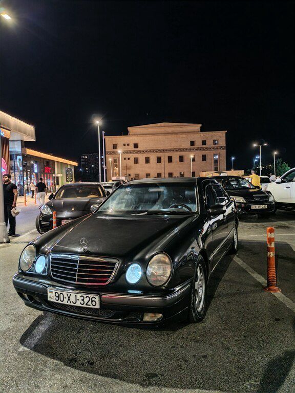 Mercedes E 240, 2.4 L, 2000 il, 440 000 km — Avtomobillər, Sumqayıt (3)