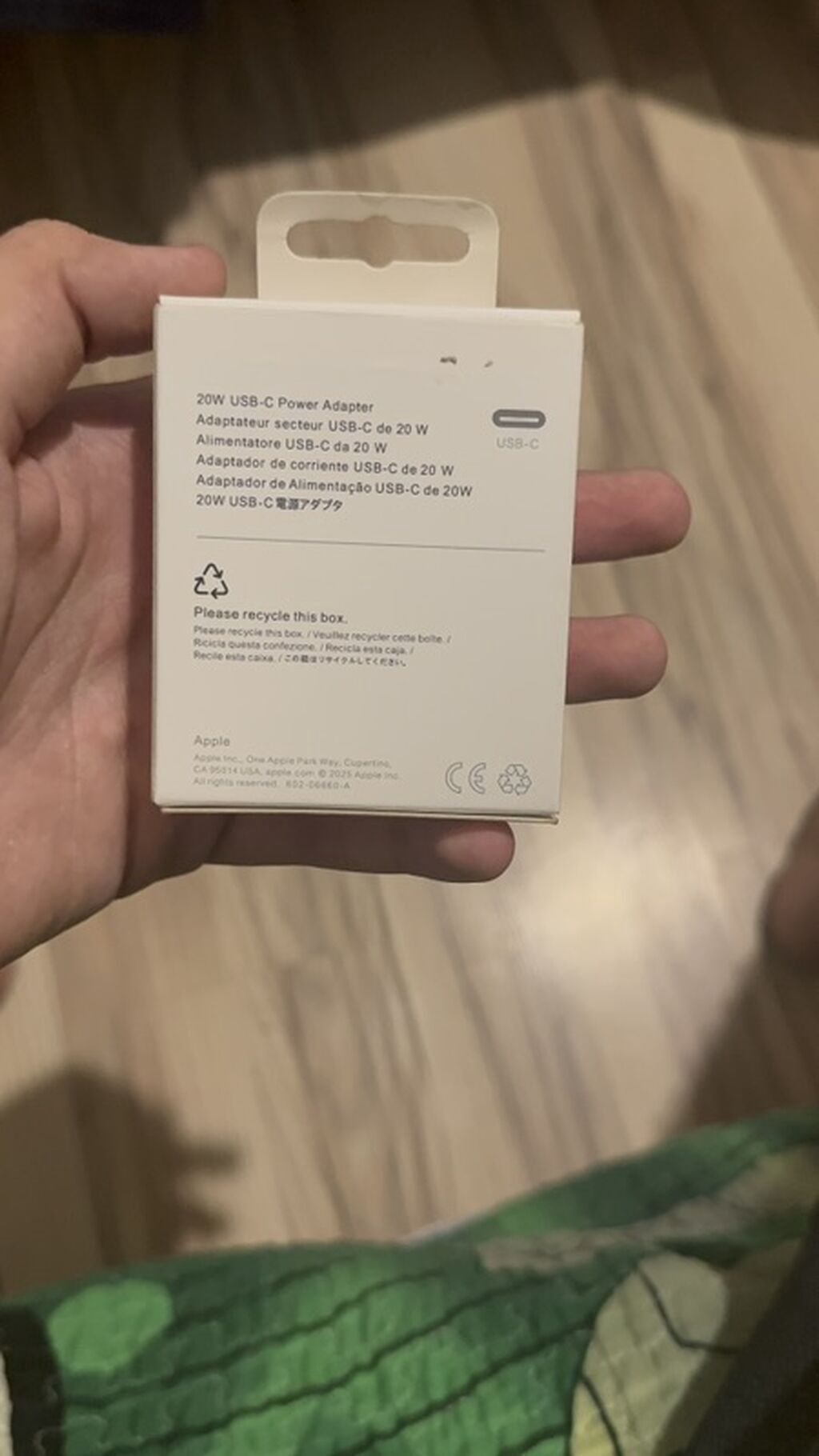 Adapter Apple, 20 Vt, Yeni — Elektronika, Fatmayı (2)