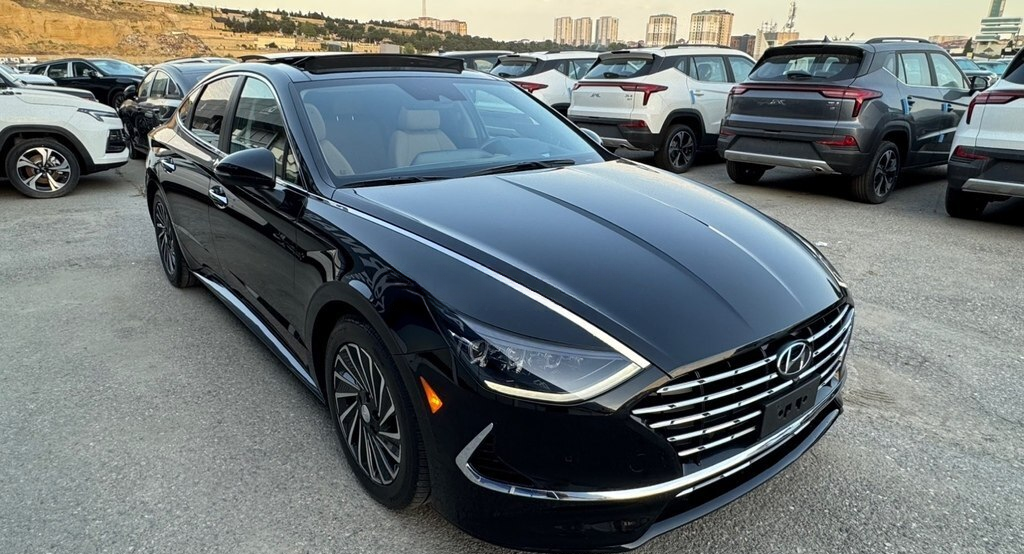 Hyundai Sonata 2.0L Hibrid, 2022 il, 55 000 km — Avtomobillər, Bakı (9)